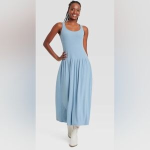 **NWT**Universal Thread Light Blue Maxi Dress